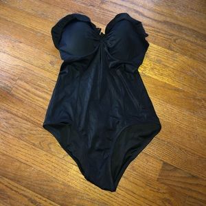 VS strapless one piece swimsuit